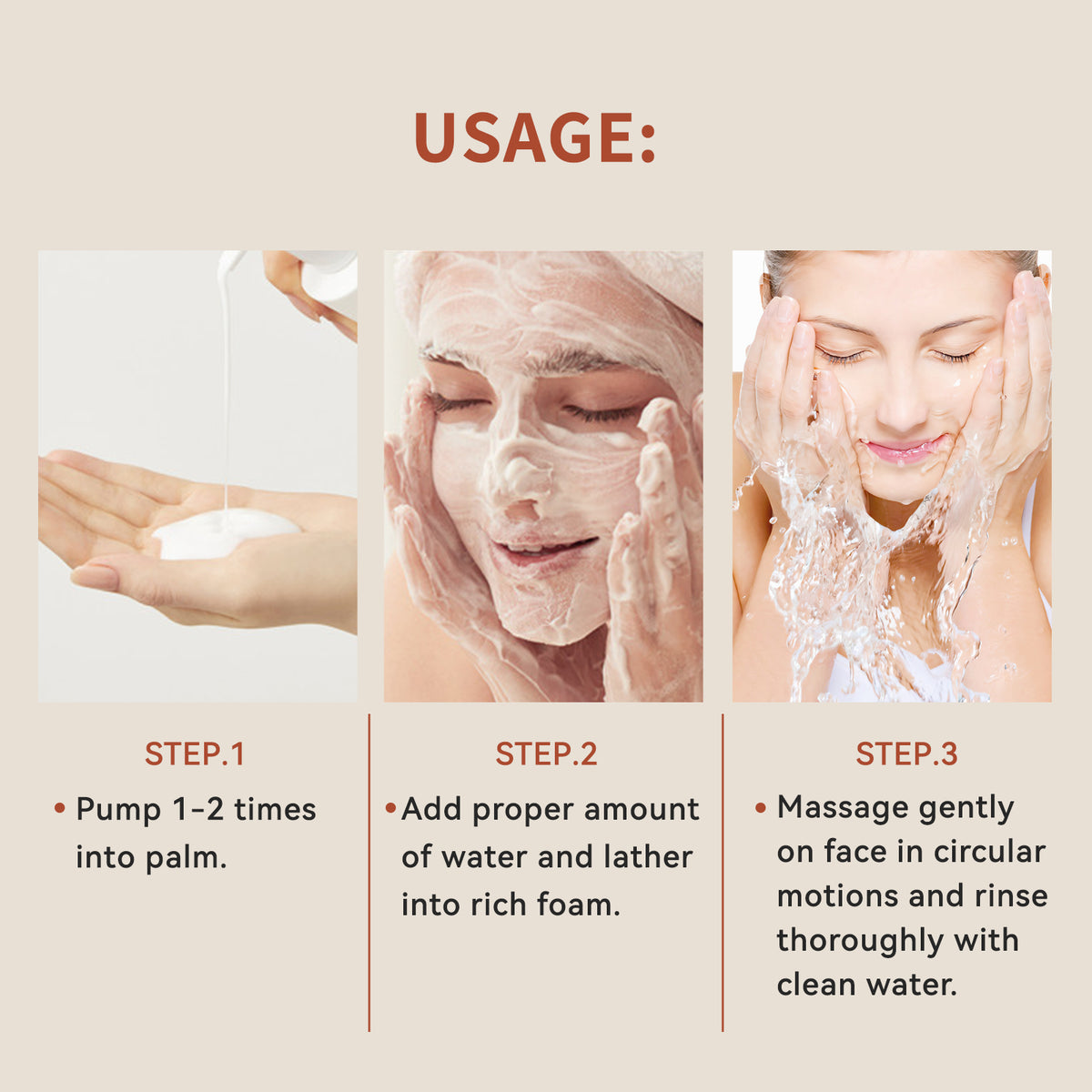 N57 Moisturizing Cleansing Gel Cleansing amino acid surfactant aloe vera leaf juice