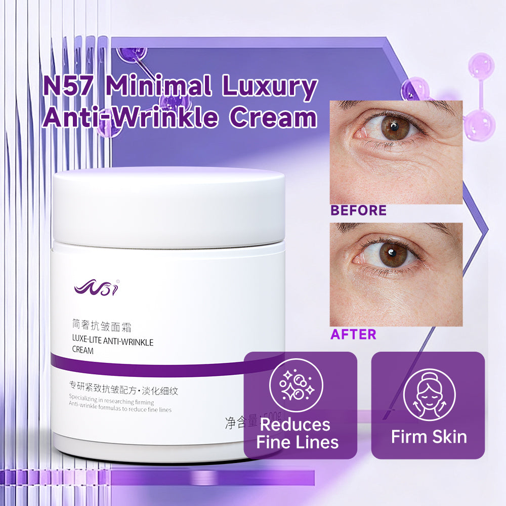 N57 Minimal Luxury Anti-Wrinkle Serum Peptide Pro-Xylane Multi-Dimensional Anti-Aging Brightening Firming