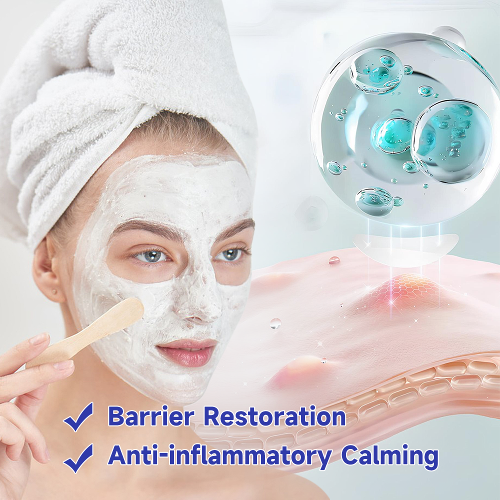 N57 Minimal Luxury Bright Apply-on Facial Mask, Patented Ginseng & Gentiopicroside, Hydrating & Brightening