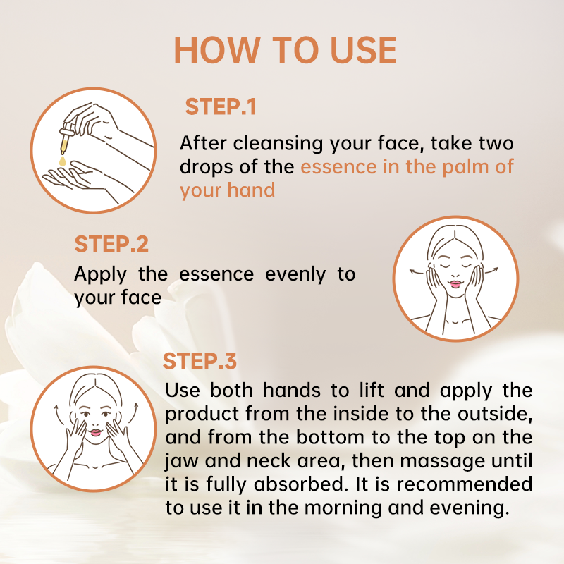 Deep Collagen Wrinkle Filler Serum Firming, Wrinkle Care, Skin Elasticity Anti-Aging Serum for Face with Collagen, 1.01 fl.oz