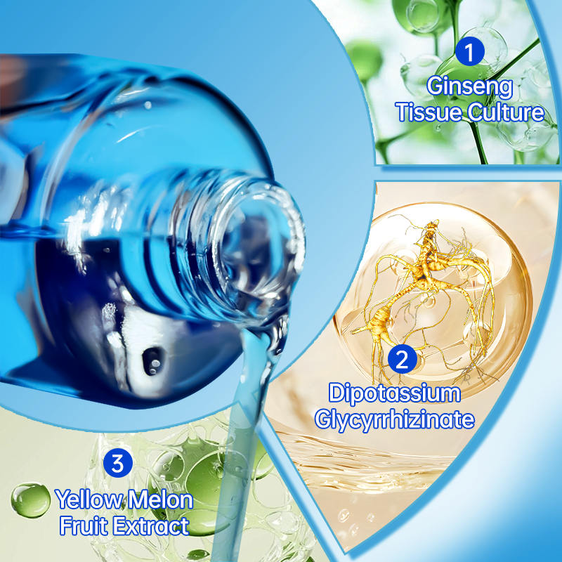 Ginseng Essence Water Hydrating Face Toner for Dry, Dull Skin. Moisturizing Skin Care for Men and Women 100ml